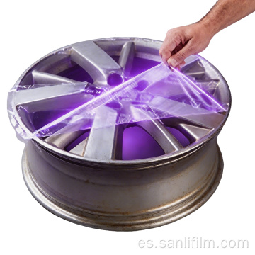 Protección UV para película protectora de ruedas
